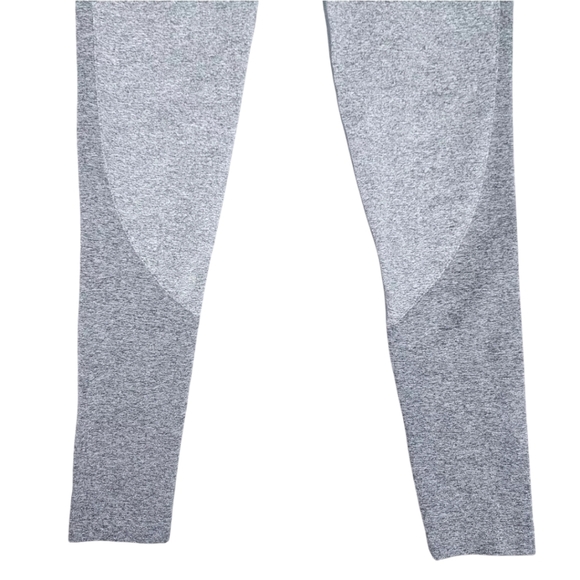 Gymshark Gray Leggings with Teal Waistband - Picture 3 of 4
